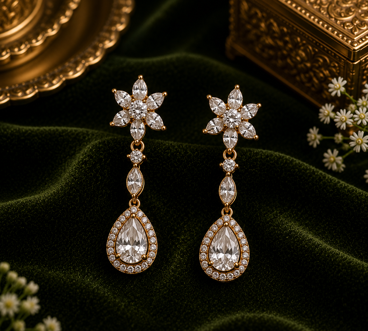 Diamond Earrings