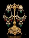 multicolor chandbali