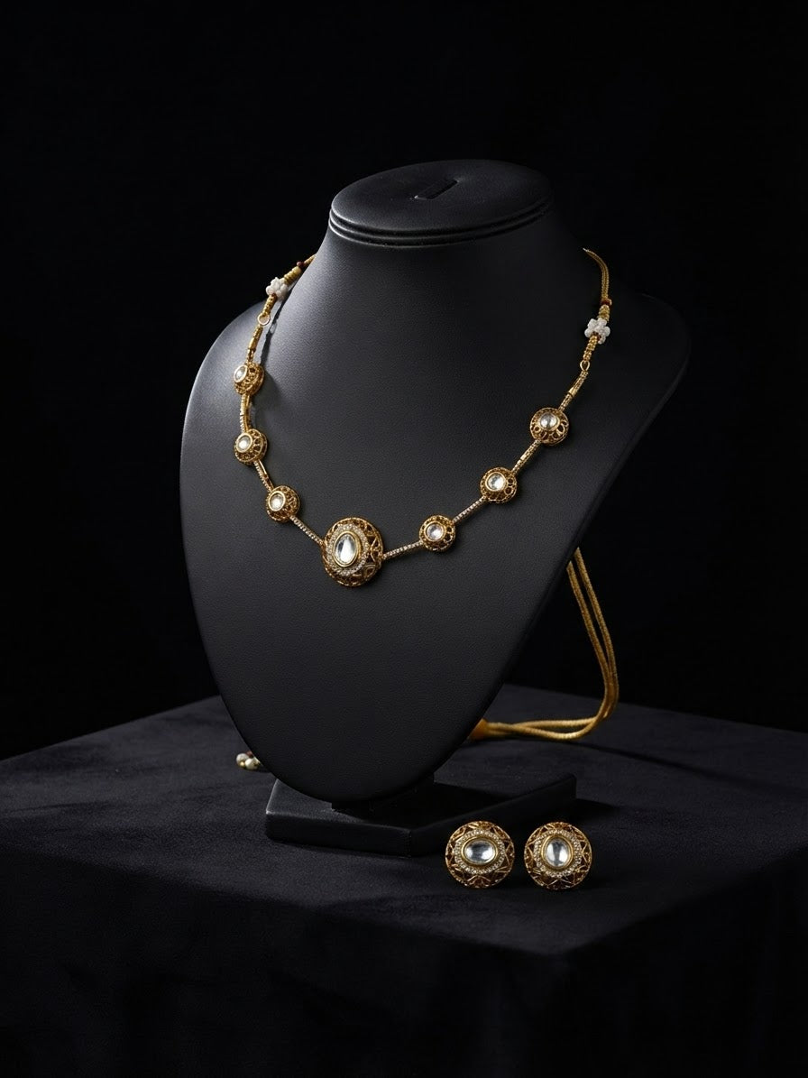 KUNDAN CHOKER ANTITARNISH